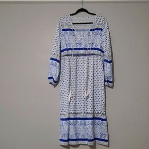 Long Sleeve 2X Spring Dress